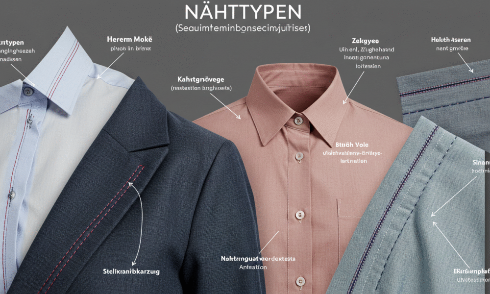 Nahttypen: Mastering Different Types of Seams in Sewing