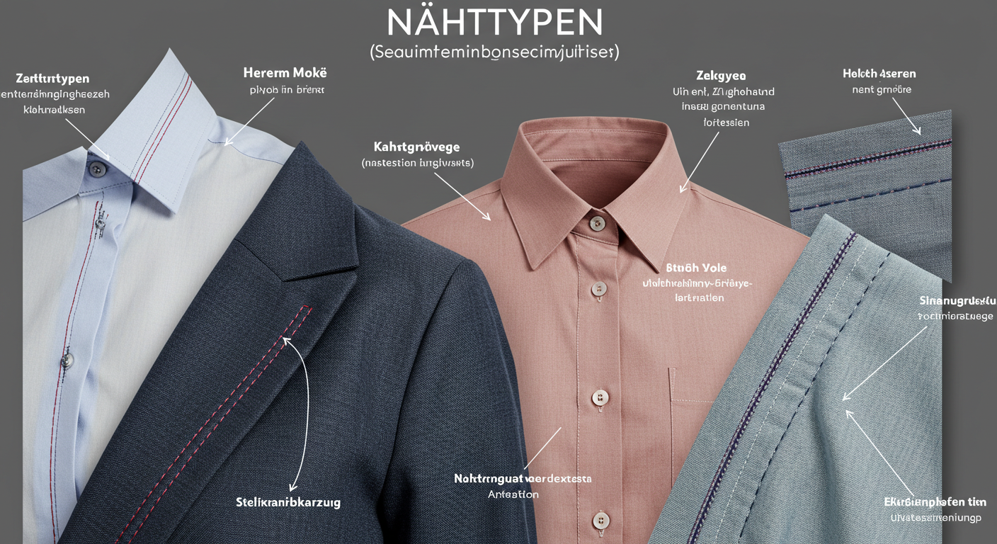 Nahttypen: Mastering Different Types of Seams in Sewing