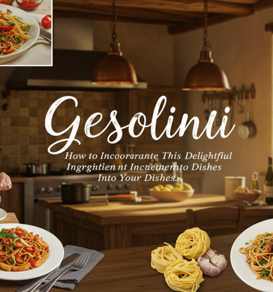 Gessolini: How to Incorporate This Delightful Ingredient into Your Dishes