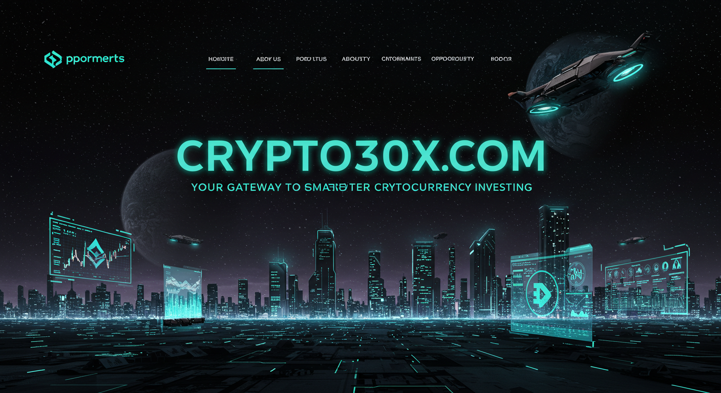 Crypto30x.com: Your Gateway to Smarter Cryptocurrency Investing