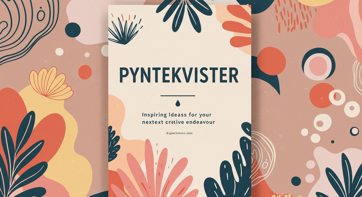 Pyntekvister: Inspiring Ideas for Your Next Creative Endeavor