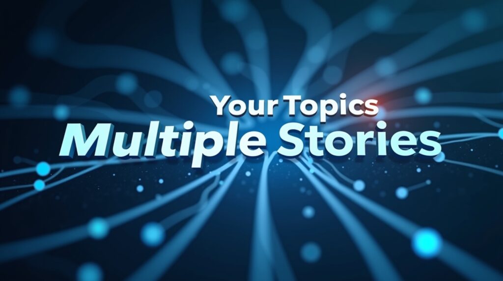 Your Topics Multiple Stories: A Guide to Organized and Creative Content Writing